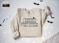 Tenured Professor Halloween Ghost Cat Sweatshirt Gifts for Her Funny Sweater Shirt Cozy Comfy Unique Sweatshirt – Cozy Vibes · Perfect For Daily Wear