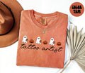 Tattoo artist Halloween Ghost Pumpkin Shirt Gifts Comfort Colors Tshirt Crewneck Tee Crew Neck Men Women Graphic Tee – Premium Graphic · Must-Have Style