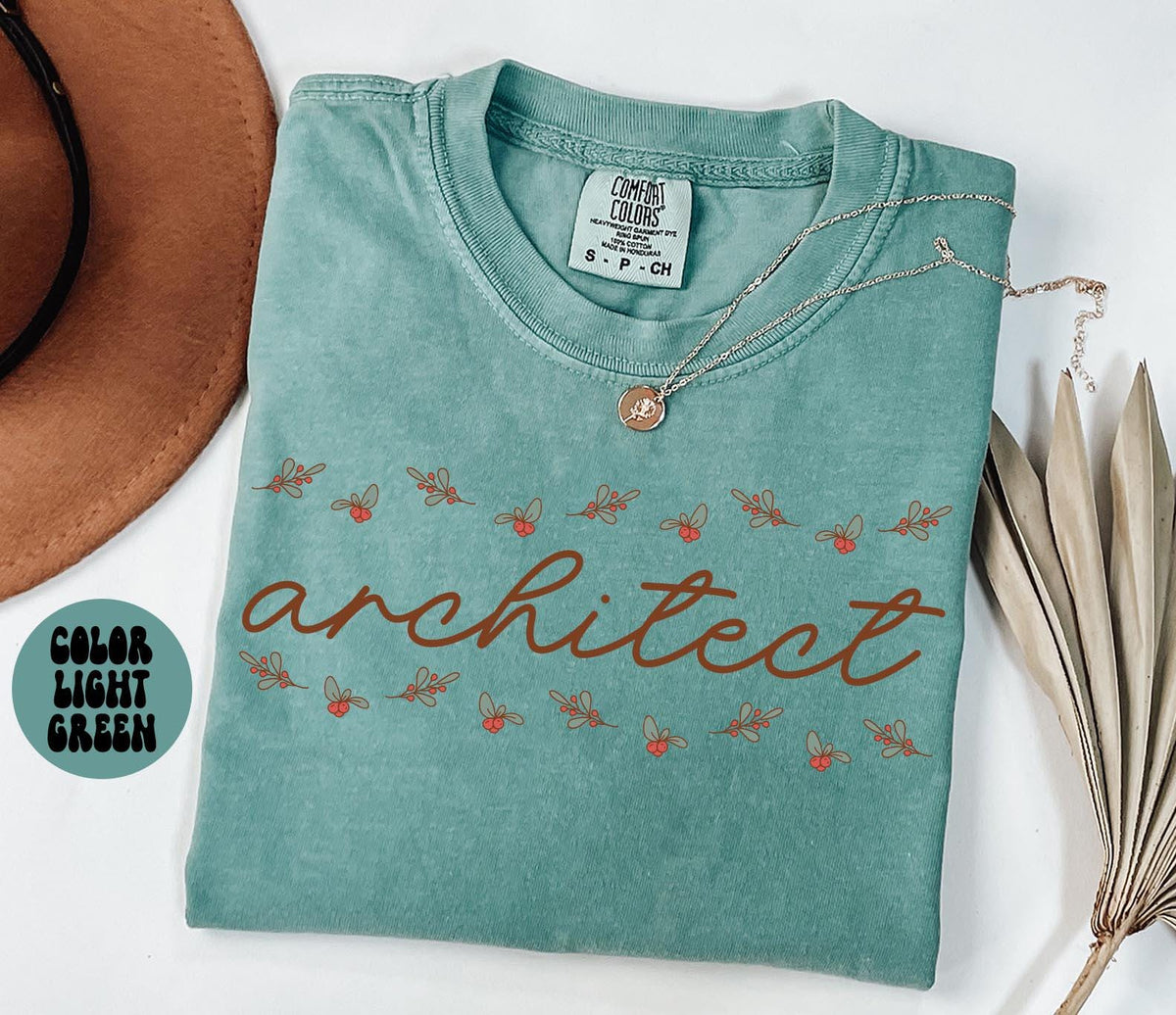 Architect Christmas Shirt Architect Shirt Gifts Holly Shirt Comfort Colors Tshirt Crewneck Tee Women Graphic Tee – Bold Style · Great Gift For Fans