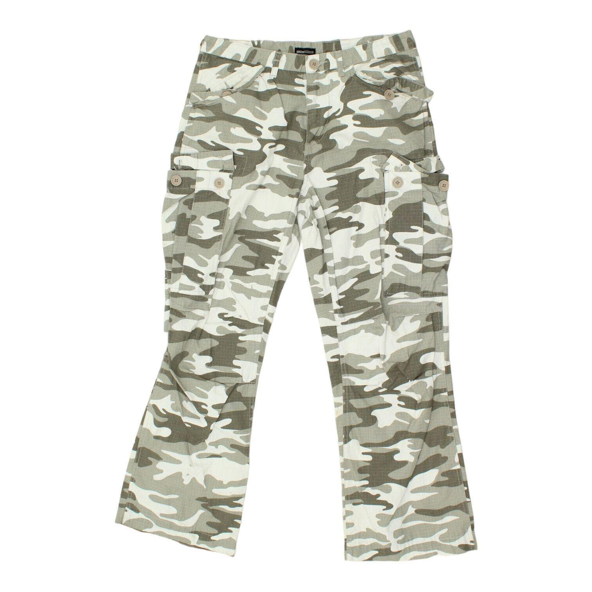Flashlights Mens Grey White Camo Trousers Vintage Military Army Cargo Pants Graphic Tee – Fan Favorite · Perfect For Daily Wear
