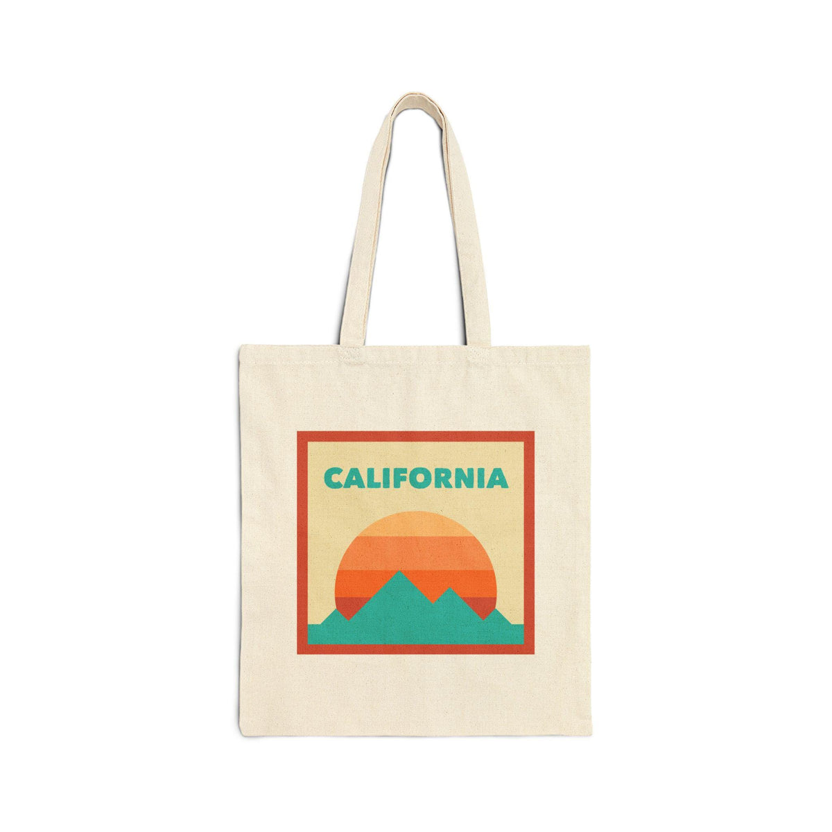 California Tote Bag Cotton Canvas Tote Bag Reusable Shopping Bag EcoFriendly Tote California Gift Personalization Available Tote Bag – Soft Feel · High-Quality Print