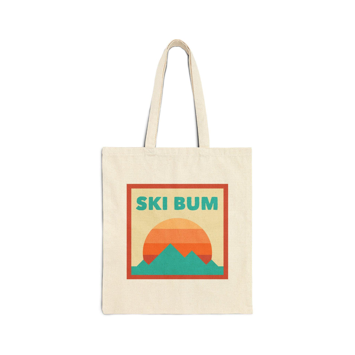 Ski Bum Tote Bag Cotton Canvas Tote Bag Reusable Shopping Bag EcoFriendly Tote Ski Bum Gift Personalization Available Tote Bag – Feel-Good Design · Perfect For Daily Wear