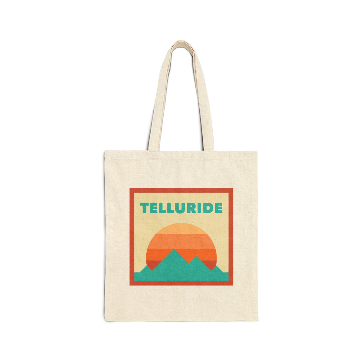 Telluride Colorado Tote Bag Cotton Canvas Tote Bag Reusable Shopping Bag EcoFriendly Tote Telluride Colorado Gift Tote Bag – Easygoing Wear · High-Quality Print