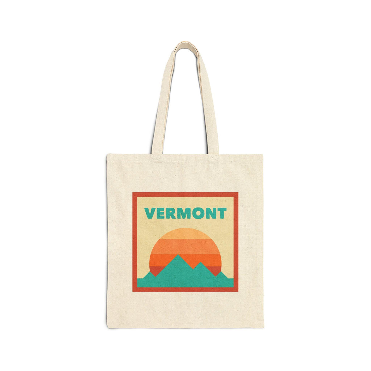 Vermont Tote Bag Cotton Canvas Tote Bag Reusable Shopping Bag EcoFriendly Tote Vermont Gift Personalization Available Tote Bag – Everyday Comfort · Great Gift For Fans