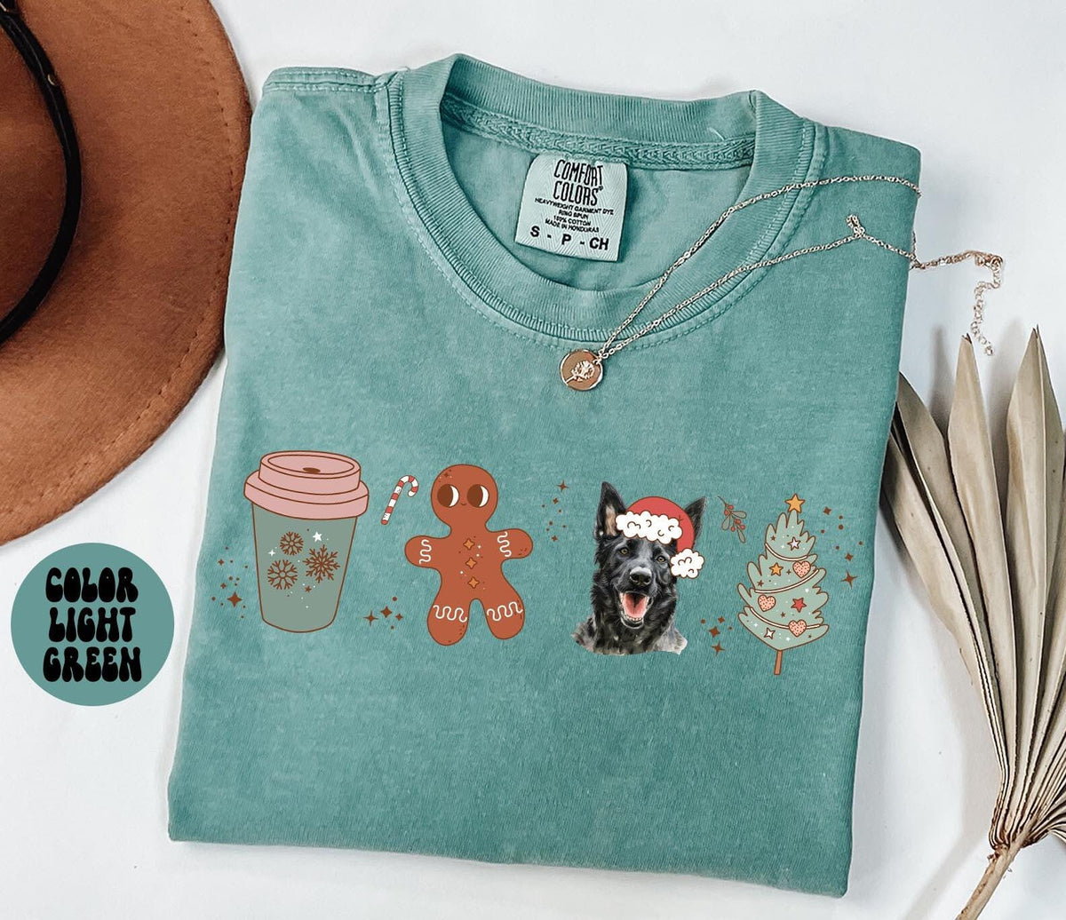 Dutch Shepherd Dog Mom Christmas Shirt Dutch Shepherd Shirt Gifts Holly Shirt Comfort Colors Tshirt Crewneck Tee Women Graphic Tee – Everyday Comfort · Trending Graphic Apparel
