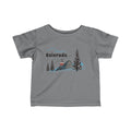 Colorado Mountain Gondola Baby Tee Skiing Snowboarding Infant Shirt Mountain Adventure Kids Top Personalization Available Graphic Tee – Fan Favorite · Perfect For Daily Wear