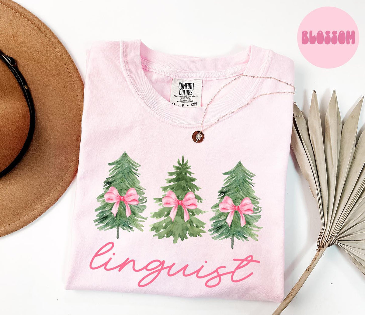 Linguist Christmas Shirt Linguistics Shirt Gifts Pink Christmas Shirt Comfort Colors Coquette Tshirt Bow Tee Women Graphic Tee – Everyday Comfort · Must-Have Style