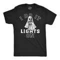 Ghost Shirt Halloween Shirt Black Spooky Shirt Funny Halloween Shirt Inappropriate Shirt Ghost Costume I Do It With The Lights Off Graphic Tee – Soft Feel · Great Gift For Fans
