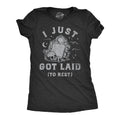 Spooky Shirt Funny Halloween Shirt Halloween Costume Rude Halloween Tee Ghost Shirts Graveyard I Just Got Laid To Rest Innuendo Shirt Graphic Tee – Warm & Stylish · Perfect For Daily Wear