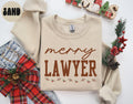 Lawyer Christmas Sweatshirt Gifts Funny Jumper Shirt Funny Christmas Crewneck Long Sleeve Cozy Sweatshirt – Soft Feel · High-Quality Print
