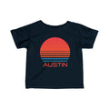 Austin Texas Retro 80s Baby TShirt Infant Tee Austin Texas Kid Apparel 80s Baby Gift Personalization Available Graphic Tee – Cozy Vibes · Top Pick For Any Outfit