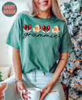 Grammie Grandma Christmas Coquette Shirt Christmas Gifts Comfort Colors Funny Tshirt Crewneck Tee Women Graphic Tee – Bold Style · Perfect For Daily Wear