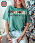 Cardiac Nurse Christmas Coquette Shirt Christmas Gifts Comfort Colors Funny Tshirt Crewneck Tee Women Graphic Tee – Aesthetic Look · High-Quality Print