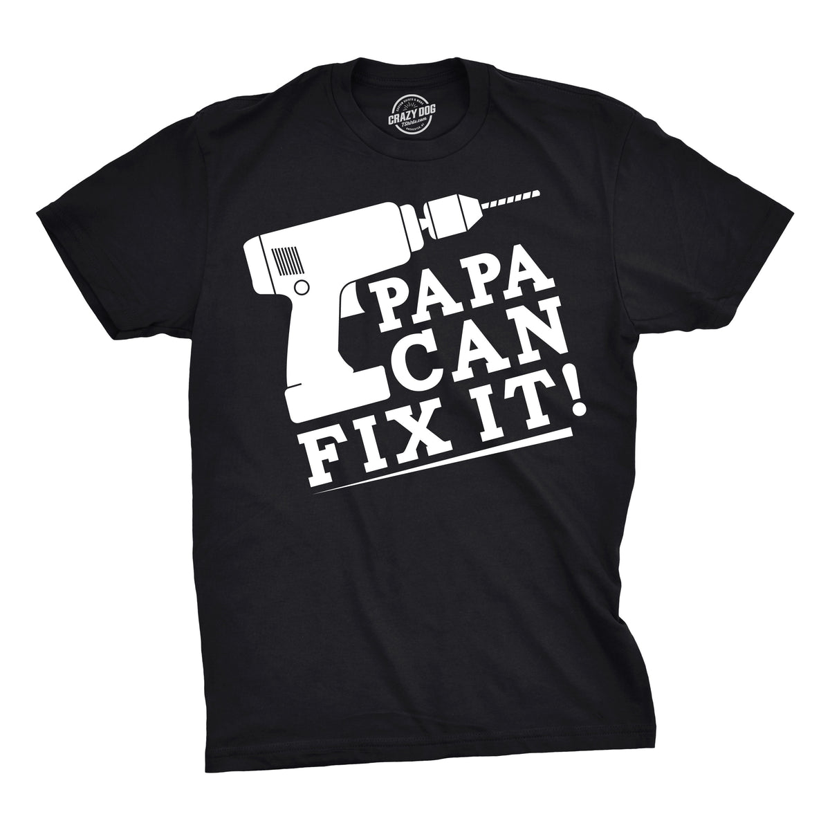 Papa DIY Shirt Papa Can Fix it Shirt Shirt for Dad Woodworker Shirt Mens Funny Shirt Funny Shirts for Men Fathers Day Gift Graphic Tee – Warm & Stylish · Top Pick For Any Outfit