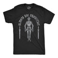 Rude Mens Halloween T shirt Funny Innuendo Shirt Offensive Knight TShirt Funny Mens Shirts Always Use Protection Armour Shirts Sword Graphic Tee – Easygoing Wear · Great Gift For Fans