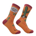 Don39t Be A Prick Womens Socks Mountain Socks Hiking Socks Funky Womens Socks Funny Socks Cactus Socks Desert Socks Outdoors Socks Graphic Tee – Aesthetic Look · Perfect For Daily Wear
