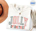 Optometrist Christmas Shirt Optometry Shirt Gifts Comfort Colors Cozy Holiday Tshirt Crewneck Tee Women Graphic Tee – Warm & Stylish · Perfect For Daily Wear