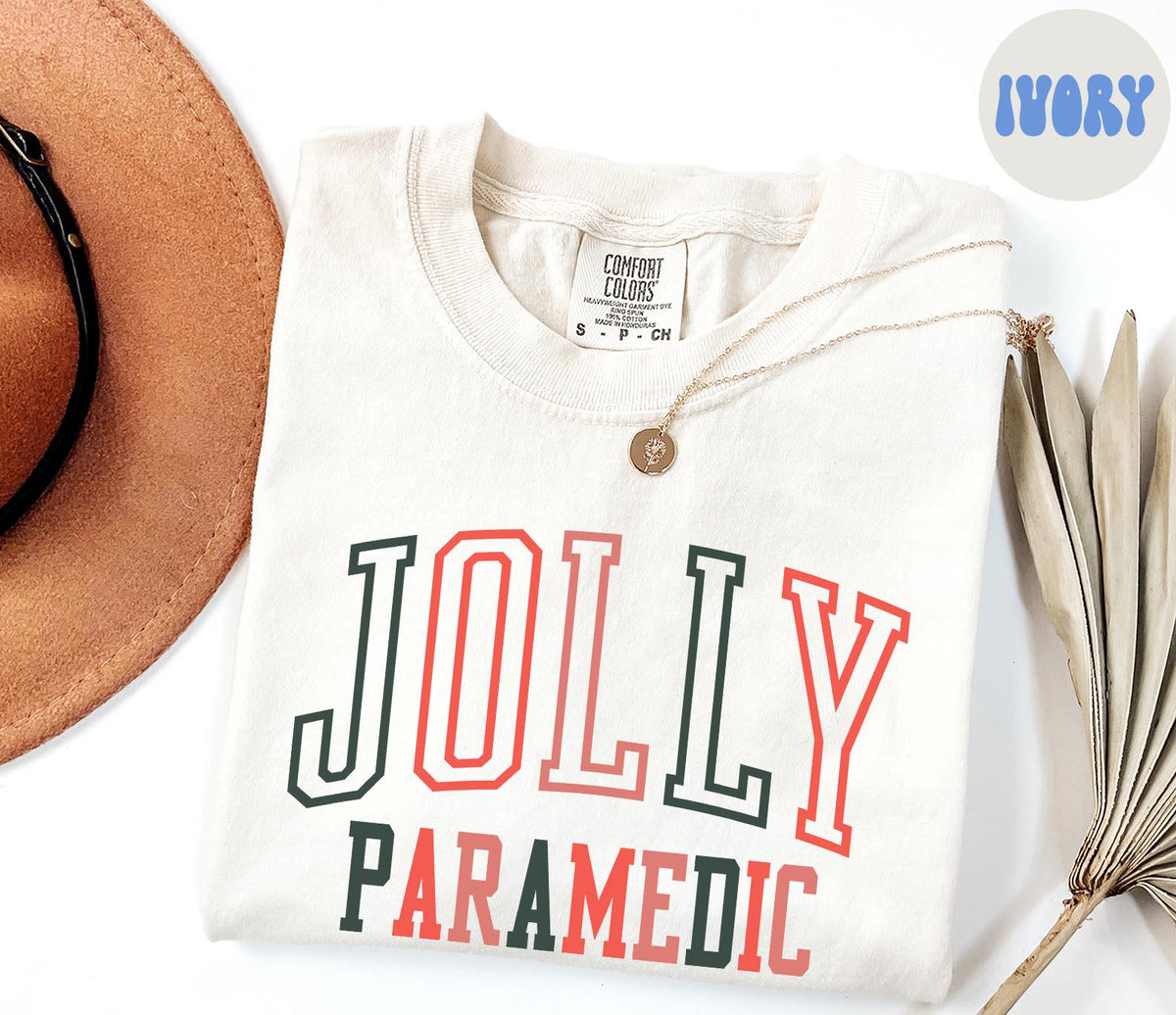 Paramedic Christmas Shirt Paramedic Shirt Gifts Comfort Colors Cozy Holiday Tshirt Crewneck Tee Women Graphic Tee – Everyday Comfort · Trending Graphic Apparel