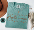 Flight Nurse Christmas Shirt Flight Nurse Shirt Gifts Holly Shirt Comfort Colors Tshirt Crewneck Tee Women Graphic Tee – Aesthetic Look · Perfect For Daily Wear