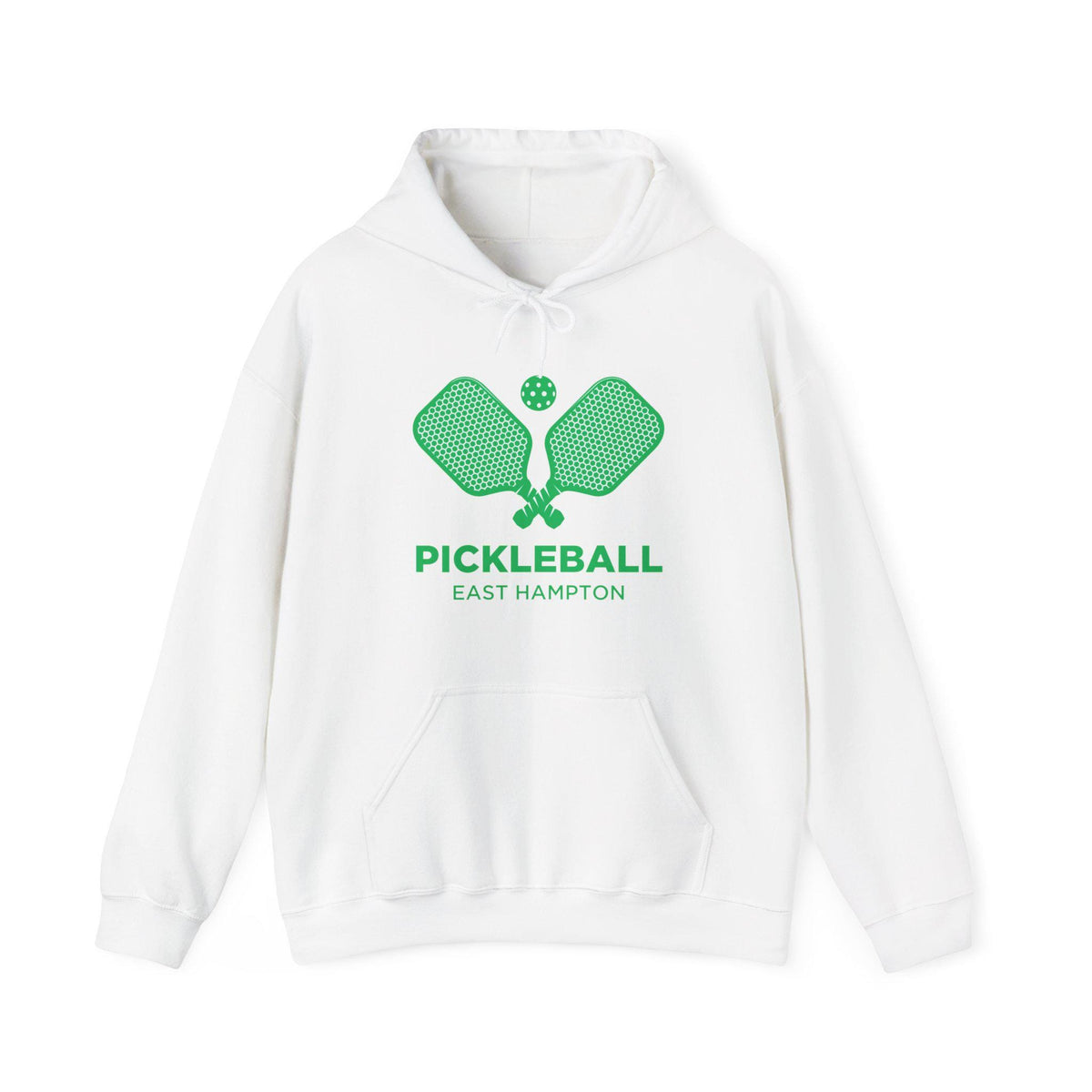 Pickleball East Hampton New York Hoodie Sweatshirt Unisex Heavy Blend Hoodie Gift for Pickleball Players Personalization Available Hoodie – Cozy Vibes · Top Pick For Any Outfit