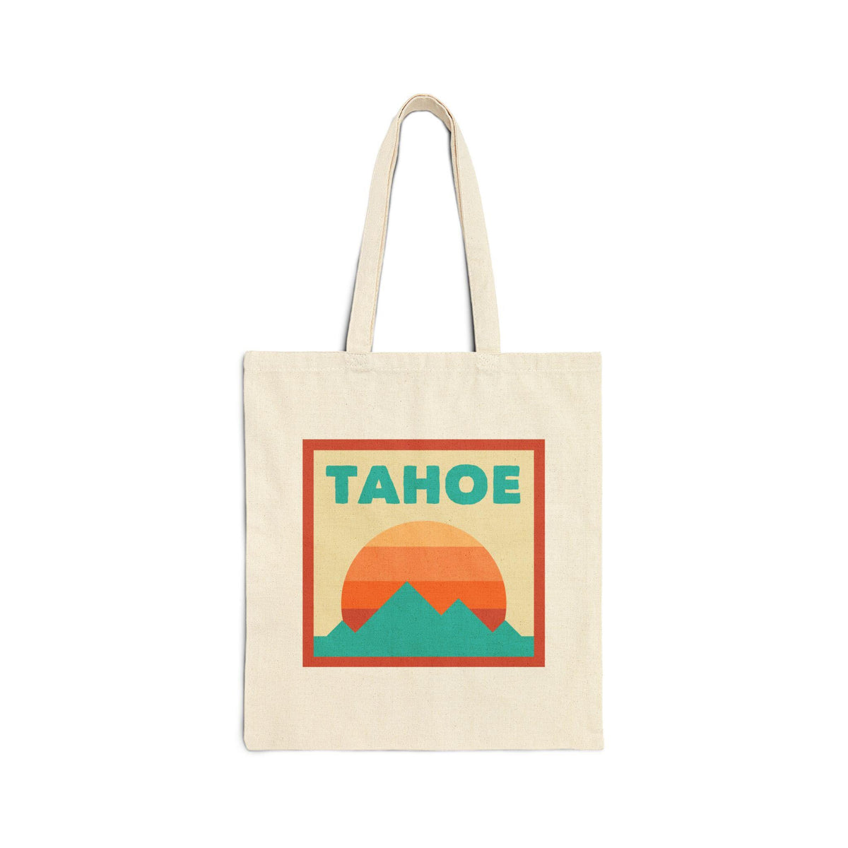 Lake Tahoe California Tote Bag Cotton Canvas Tote Bag Reusable Shopping Bag EcoFriendly Tote Lake Tahoe California Gift Tote Bag – Everyday Comfort · Must-Have Style