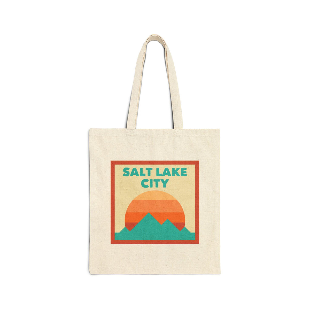 Salt Lake City Utah Tote Bag Cotton Canvas Tote Bag Reusable Shopping Bag EcoFriendly Tote Salt Lake City Utah Gift Tote Bag – Everyday Comfort · Must-Have Style