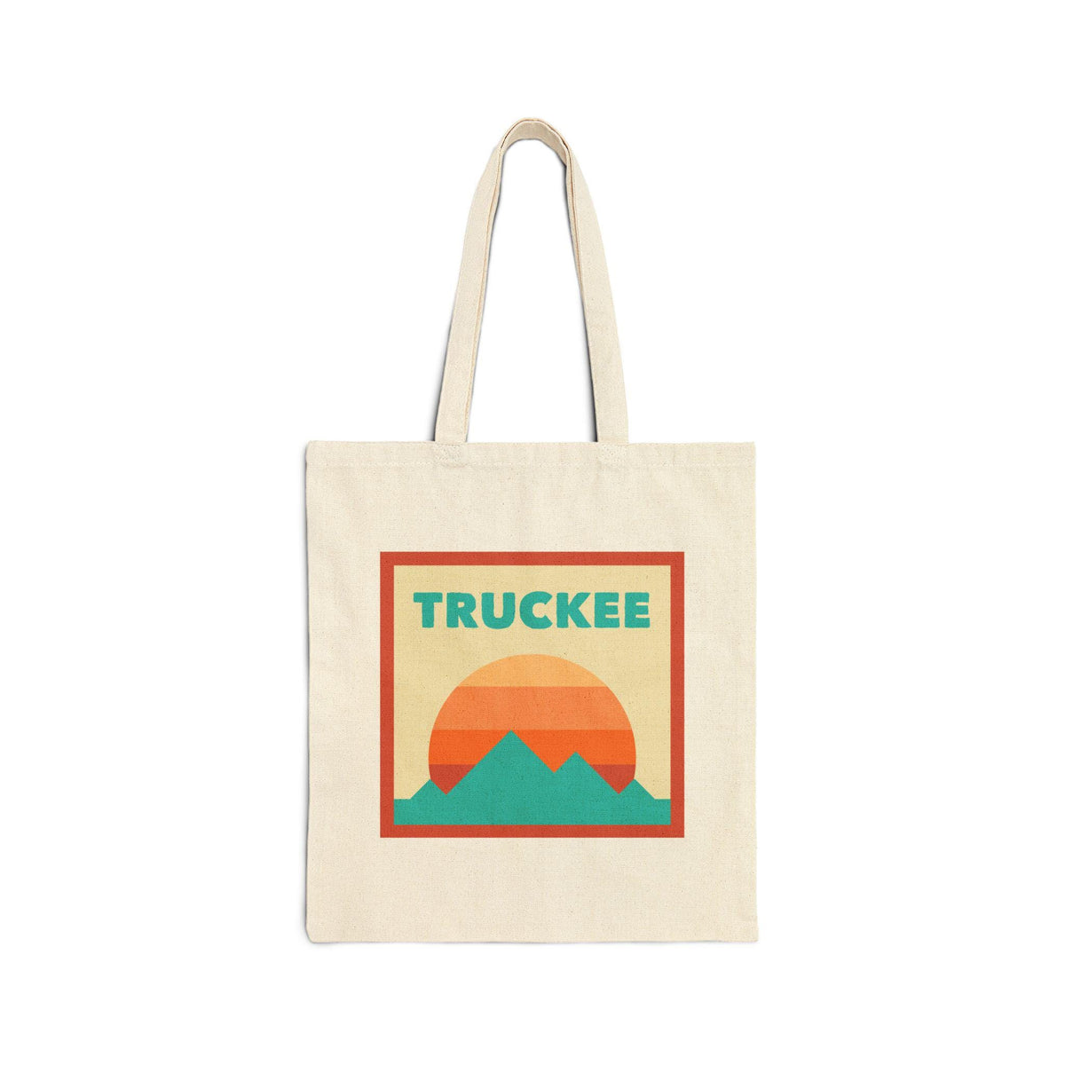 Truckee California Tote Bag Cotton Canvas Tote Bag Reusable Shopping Bag EcoFriendly Tote Truckee California Gift Tote Bag – Feel-Good Design · High-Quality Print