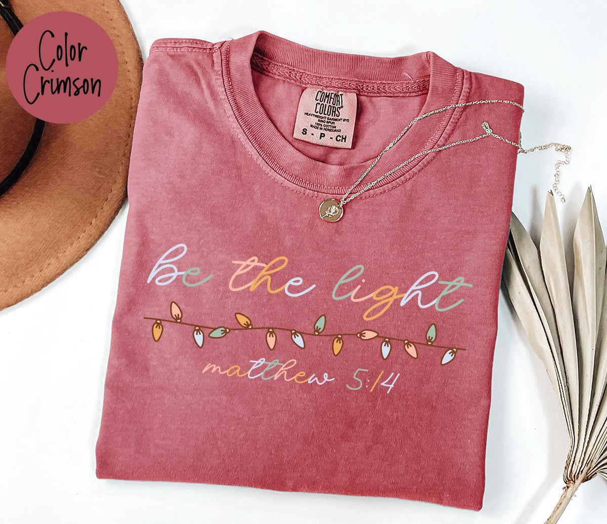Be the Light Matthew 514 Christmas Shirt Christian Shirt Gifts Bible Verse Shirt Jesus God Tshirt Inspirational Blessed Tee Women Graphic Tee – Bold Style · Perfect For Daily Wear