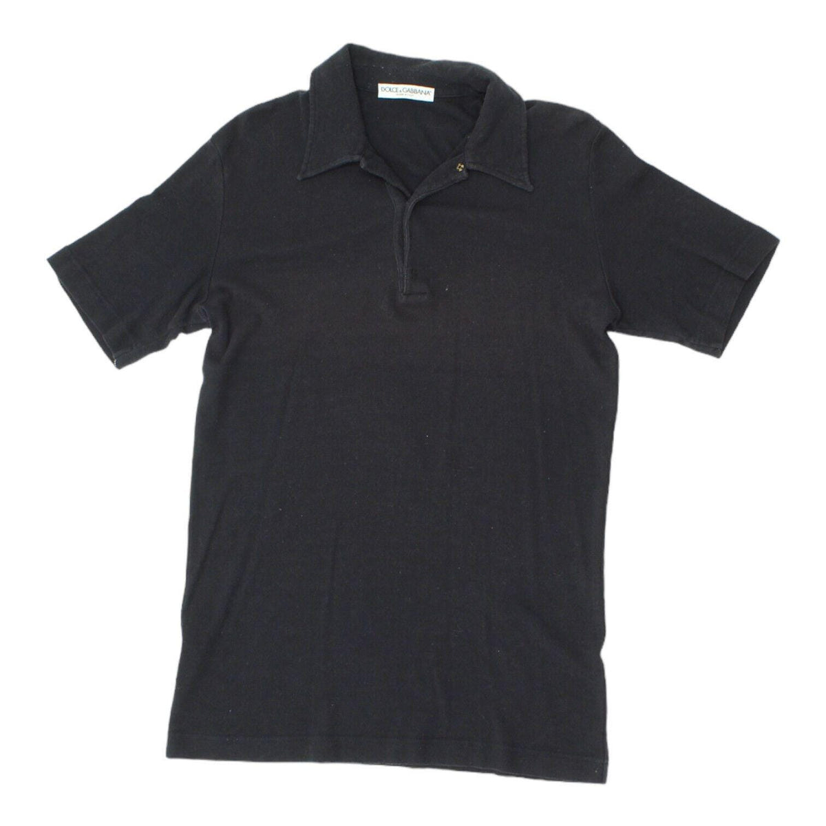 Dolce Gabbana Mens Black Polo Shirt Vintage High End Designer VTG Graphic Tee – Fan Favorite · Perfect For Daily Wear
