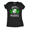 Witch Shirt Pagan Shirt Occult Shirt Womens Funny T shirt Witch Shirt Salem Shirts Vintage Tee Fortune Teller OptiMystic Optimist Graphic Tee – Soft Feel · Perfect For Daily Wear
