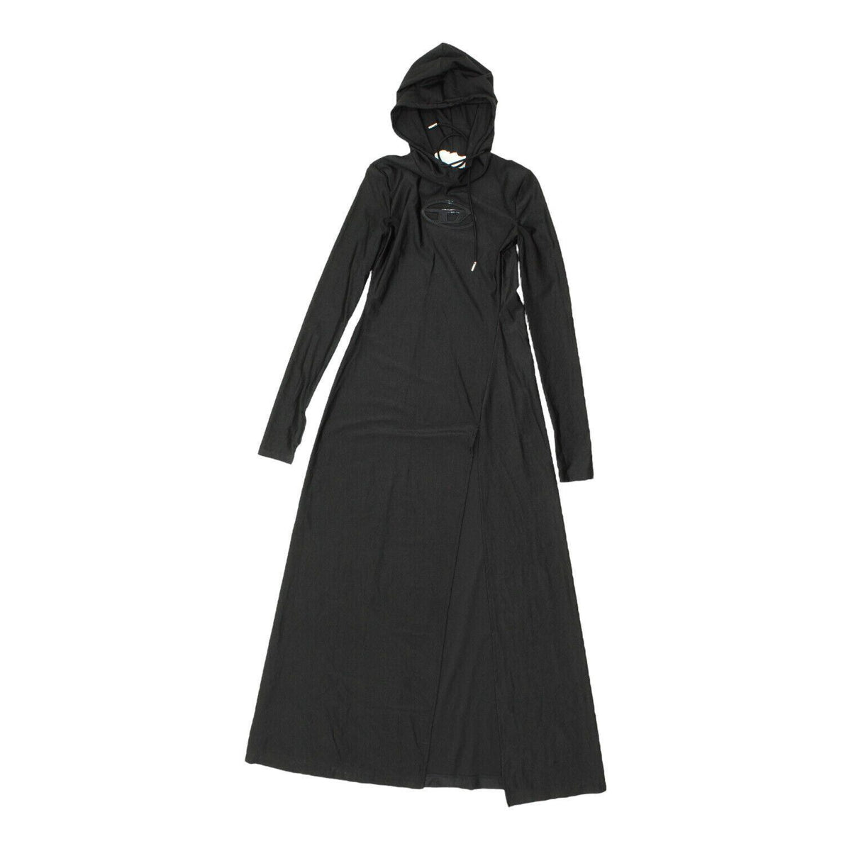 Diesel Womens Long Black Stretchy Hooded Dress Designer Long Sleeve Hoodie VTG Hoodie – Premium Graphic · Great Gift For Fans