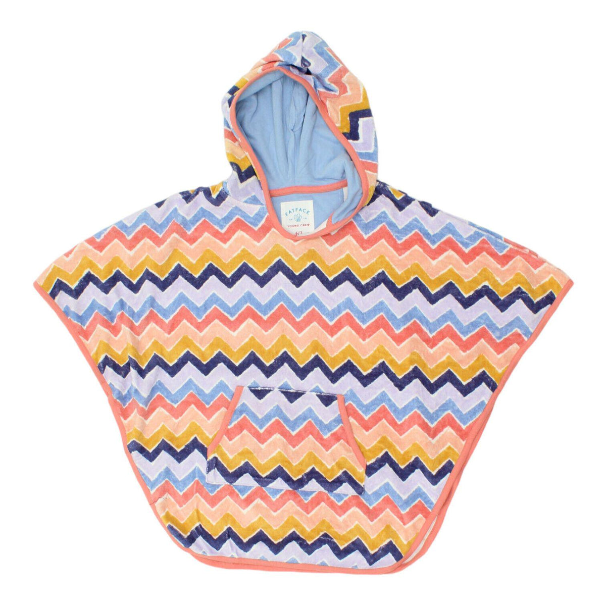 Fat Face Boys Girls Colourful Patterned Towel Hoodie Kids Designer Beachwear Hoodie – Soft Feel · Trending Graphic Apparel