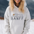 Banff Canada Hoodie Retro Unisex Banff Hoodie Sweatshirt Personalization Available Hoodie – Fan Favorite · Great Gift For Fans