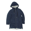 Zara Trafaluc Mens Navy Hooded Quilted Coat Vintage Hoodie Designer Jacket Hoodie – Warm & Stylish · Great Gift For Fans