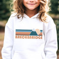 Breckenridge Colorado Youth Hoodie Sweatshirt Retro Mountain Unisex Breckenridge Youth Sweatshirt Personalization Available Hoodie – Soft Feel · Must-Have Style