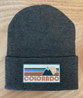 Colorado Beanie Adult Retro Mountain Colorado Knit Hat Graphic Tee – Bold Style · Perfect For Daily Wear