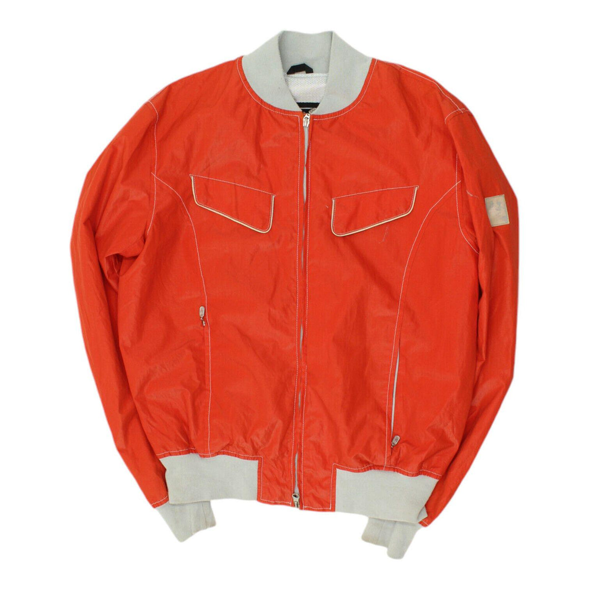 Belstaff Mens Red Full Zip Bomber Jacket Vintage High End Luxury Designer VTG Graphic Tee – Everyday Comfort · Perfect For Daily Wear