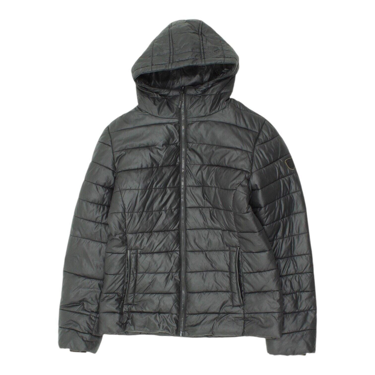 Diesel Womens Black Full Zip Hooded Puffer Jacket Designer Padded Coat VTG Graphic Tee – Feel-Good Design · Perfect For Daily Wear
