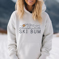 Ski Bum Hoodie Retro Unisex Ski Bum Hoodie Sweatshirt Personalization Available Hoodie – Warm & Stylish · Must-Have Style