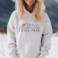 Estes Park Colorado Hoodie Retro Unisex Estes Park Hoodie Sweatshirt Personalization Available Hoodie – Bold Style · Trending Graphic Apparel