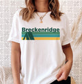 Breckenridge Colorado Shirt Retro Camping Adult Unisex Breckenridge T Shirt Personalization Available Graphic Tee – Warm & Stylish · Great Gift For Fans