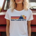 Retro Salt Lake City Utah Tshirt Mountain Tee Vintage Salt Lake City Unisex Jersey Shirt Outdoor Hiking Apparel Jersey – Warm & Stylish · Must-Have Style
