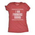 Christmas Shirt Womens I Am Freaking Merry Christmas Sweater Style Funny Christmas Shirts Xmas Xmas Gifts Christmas Shirts Graphic Tee – Fan Favorite · Great Gift For Fans
