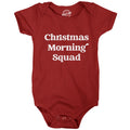 Christmas Morning Squad Romper Family Christmas PJs Romper Toddler Undershirts Funny Baby Romper Funny Newborn Clothes Xmas Gifts Graphic Tee – Feel-Good Design · Top Pick For Any Outfit