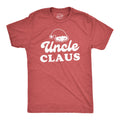 Funny Christmas Shirt Uncle Claus Family Santa Santa Hat Christmas Shirt Funny Xmas Xmas Gifts Funny Uncle Gifts Cute Family Graphic Tee – Warm & Stylish · High-Quality Print