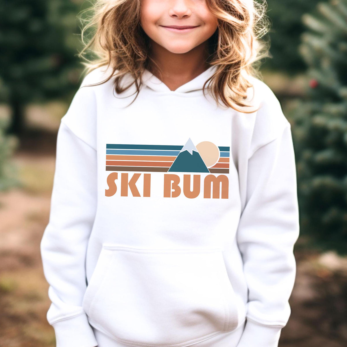 Ski Bum Youth Hoodie Retro Mountain Ski Bum Youth Sweatshirt Personalization Available Hoodie – Premium Graphic · Top Pick For Any Outfit