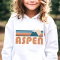 Aspen Colorado Youth Hoodie Retro Mountain Aspen Youth Sweatshirt Personalization Available Hoodie – Aesthetic Look · Top Pick For Any Outfit