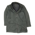Hugo Boss Mens Green Grey Coat Vintage High End Designer Jacket VTG Graphic Tee – Aesthetic Look · Top Pick For Any Outfit