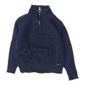 Barbour Kids Navy Half Zip Sweater Vintage High End Designer Boys Girls Jumper Graphic Tee – Easygoing Wear · Must-Have Style
