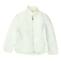 Moncler Girls White Quilted Jacket Vintage Kids High End Designer Coat VTG Graphic Tee – Easygoing Wear · Great Gift For Fans